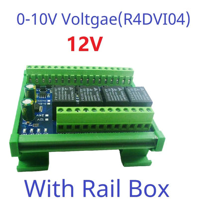 R4DIK04 R4DVI04 4AI 4DI 4DO ModBus Gateway Module Digital Analog Quantity Acquisition Switching Value Current Voltage 4-20MA 0-5V 0-10V