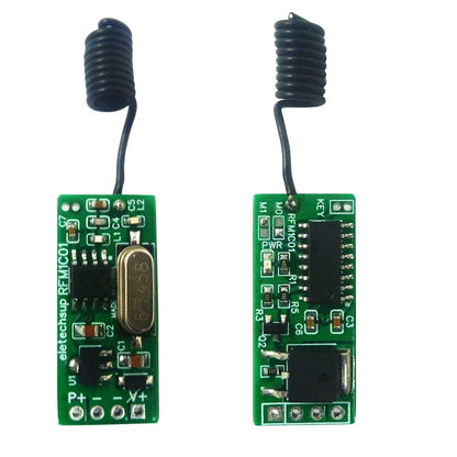 RFM1C01 Mini Wireless Remote Control Switch Board for Low Power Lithium Battery, 3.7V-14.8V 2A Module