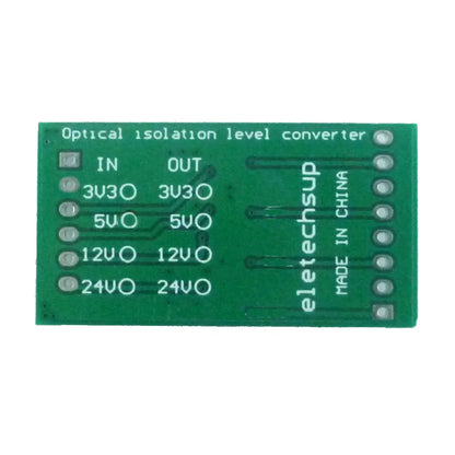 OP71A04 4ch 3.3V 5V 12V 24V Digital Logic Level Conversion Module PNP/NPN to NPN Optical Isolation Board for Arduiuo  NANO STM32 AVR