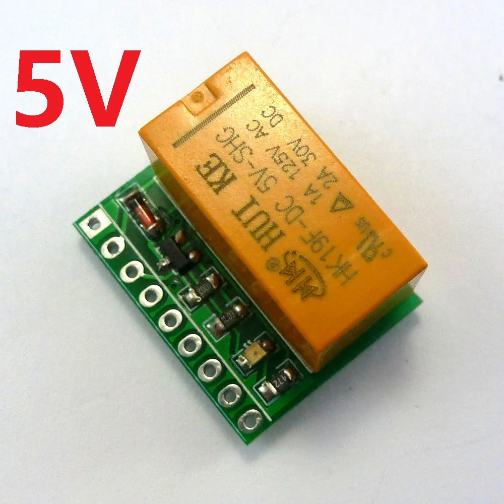 DR21A01 DR21B01 DR21C01 DR2101 DC 5V 12V DPDT Signal Relay Module Dual Channel selector switch Board for LED MCU Motor Toy car boat model aircraft