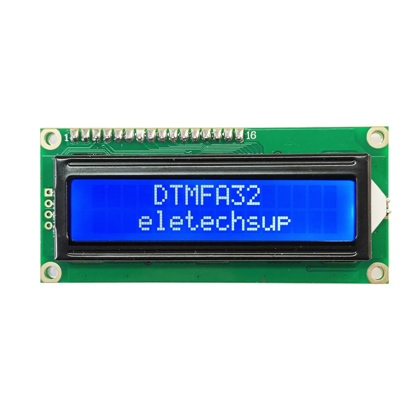 DTMFA32 120-Byte DTMF Decoder LCD Display Audio Decoding Module MT8870 Smart Home Controller Board for Phone Walkie-talkie
