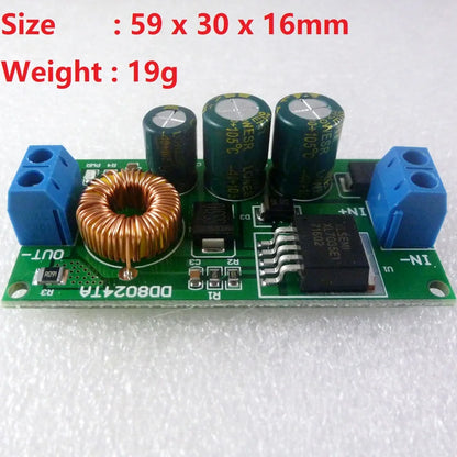 DD8024TA High-Voltage EBike DC-DC Converter Buck Step-Down Regulator Module 80V 72V 64V 60V 48V 36V 24V to 15V 12V 9V 6V 5V 3.3V