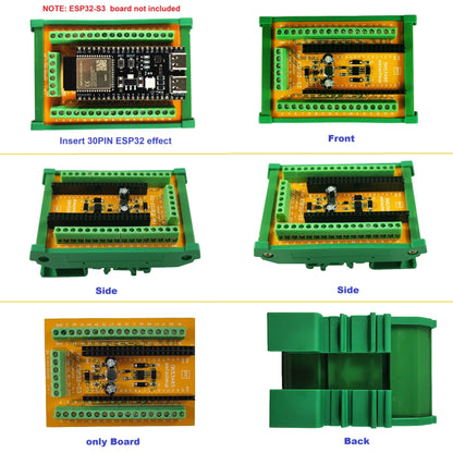 DNS3485 ESP32 S3 WiFi BLE RS485 485 BUS Expansion Board 2.4G Smart Home DIY Controller DIN Rail Module for Arduino IOT Simple PLC