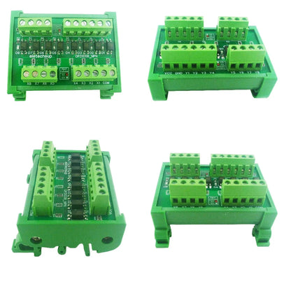 OP31C08 8Ch In 3-8V Out 3-8VLogic Protection Panel 5V Level Conversion Module Npn Pnp Isolation Ttl Lvttl Digital for Arduino Plc Mcu Pi