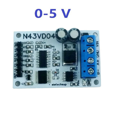 N43IC04 4-20MA/0-5V/0-10V 4ch Current/Voltage Analog Acquisition RS485 Modbus RTU ADC Module