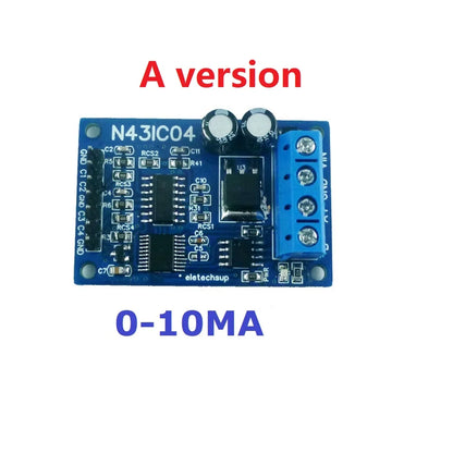 N43IC04 4-20MA/0-5V/0-10V 4ch Current/Voltage Analog Acquisition RS485 Modbus RTU ADC Module