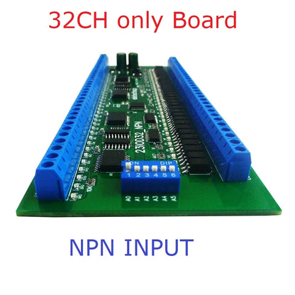 23IOA08 23IOB16 23IOC24 23IOE48 8 16 24 32 48CH Multifunction RS485 Remote IO Module PLC DI-DO expansion Board DIN Rail Box Standard MODBUS RTU Protocol