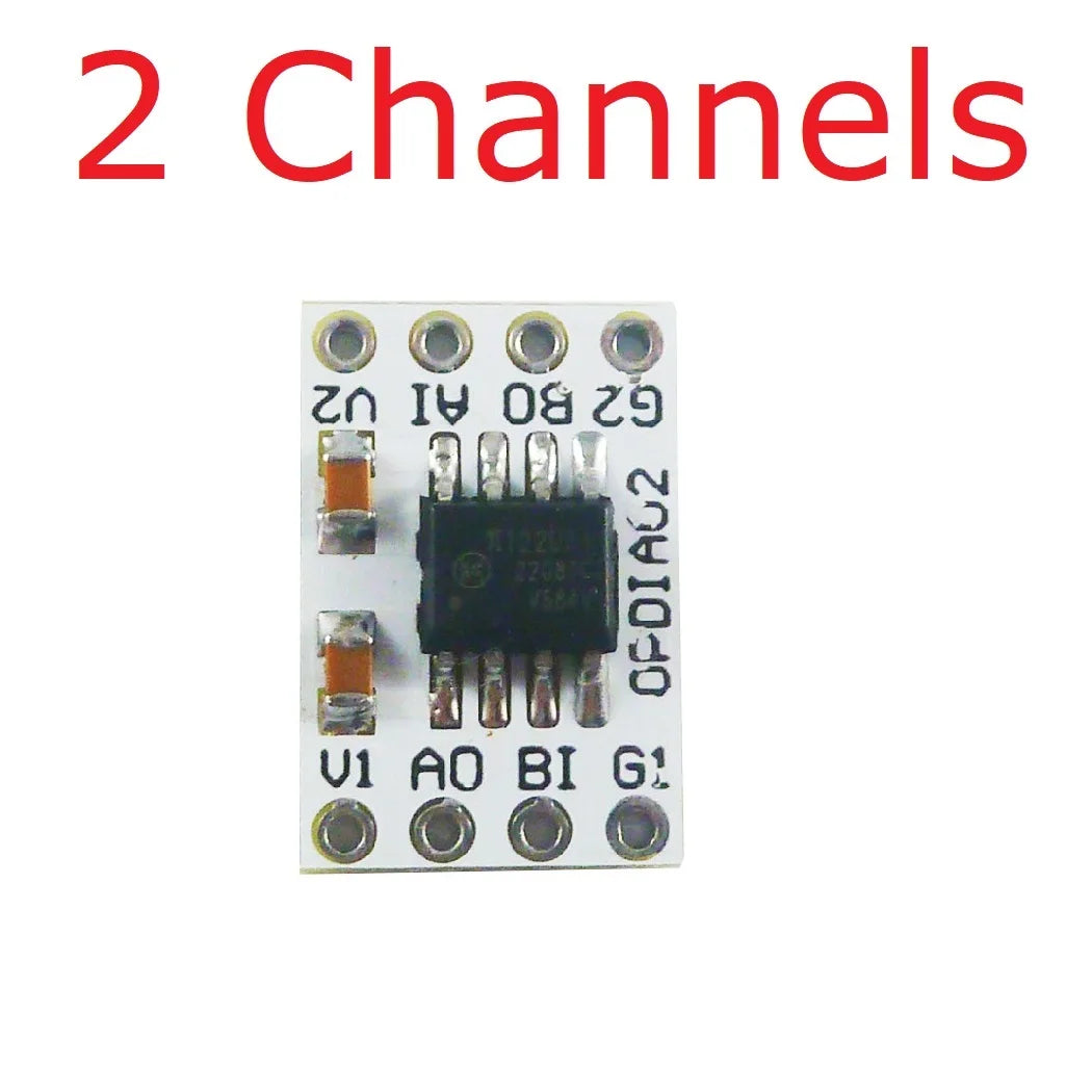 OPDIA02 OPDIB04 OPDIC08 DC 3.3V 5V 2/4/8Ch 3000Vrms 150Kbps Digital Isolators TTL LvTTL Level Converter Module