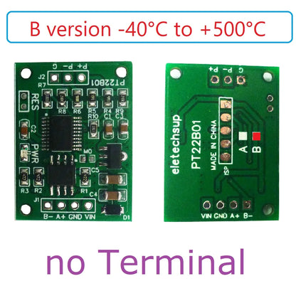 PT21A01 PT22B01 1CH 500 Celsius PT100 Thermocouple RTD emperature Sensor RS485 Temperature Sensor Module Modbus RTU Board Paperless Recorder