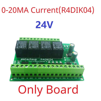 R4DIK04 R4DVI04 4AI 4DI 4DO ModBus Gateway Module Digital Analog Quantity Acquisition Switching Value Current Voltage 4-20MA 0-5V 0-10V