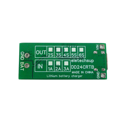 DD24CRTB 8.4V 12.6 16.8 21V 25.2V Step-up Boost Charger Module for 7.4V 11.1V 14.8V 18.5V 22.2V 18650 Battery Pack2-6S Type-c Multi-cell