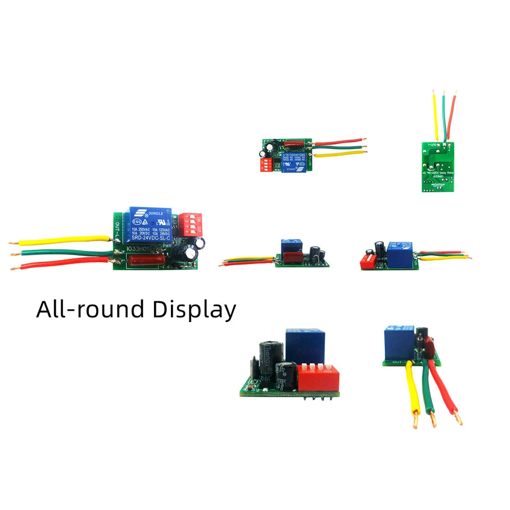 IO33H01 AC 110V 220V Simple Time Delay Relay Timer Relay Switch 1-480Min Adjustable Controller