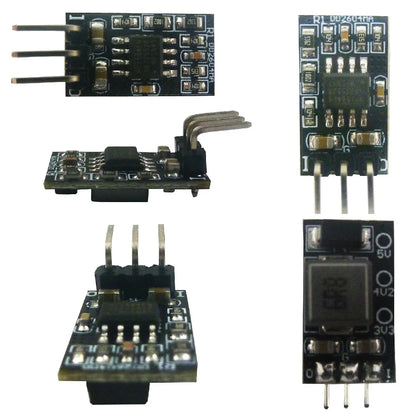 DD2604MA Tiny 2A DC-DC Buck Converter Module 4.5V-27V to 3.3V 4.2V 5V Step-Down Board replace 7805 AMS1117 LM2596 LM338 TO-220 Transistor