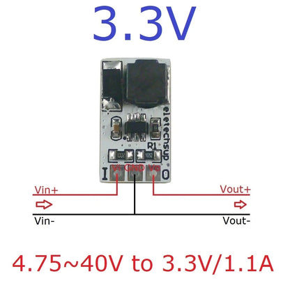 DD4012SA mini DC-DC Converter Buck Voltage Regulator IN DC 5-40V OUT 3V 3.3V 4V 5V 6V 7.5V 9V 12V replace AMS1117 7805 lm2596 DD4012SA