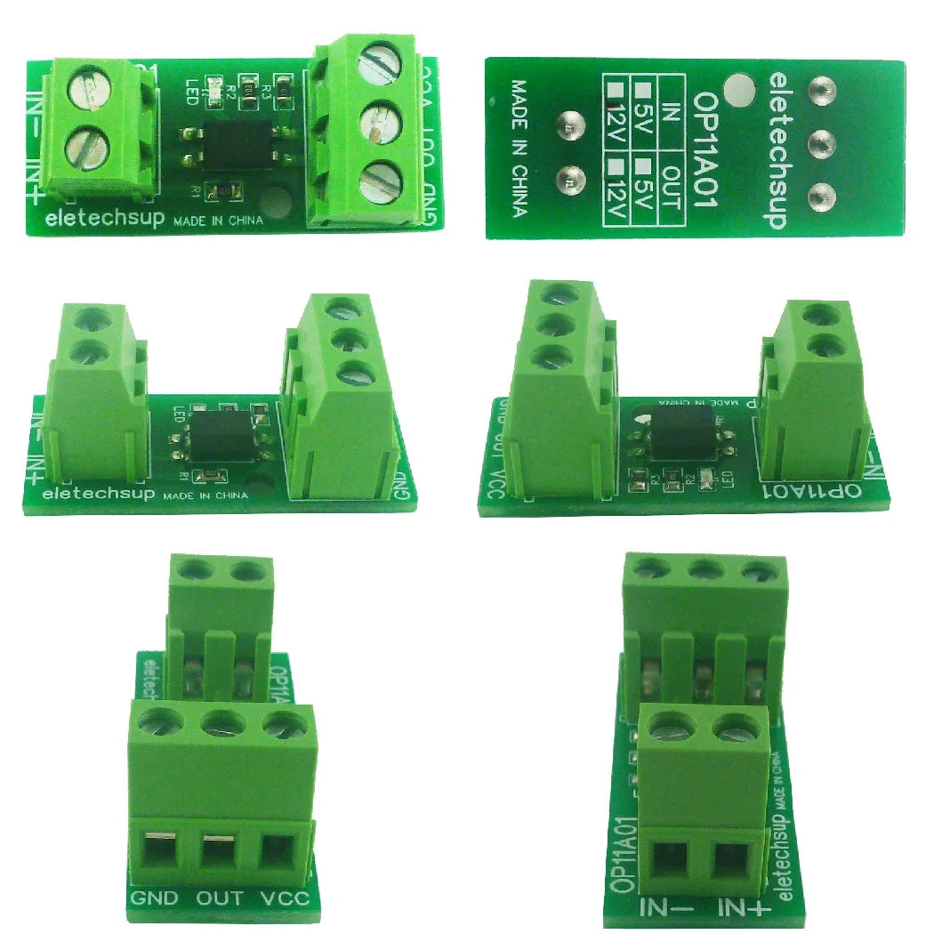 OP11A01 3-24V NPN PNP Signal Mutual Converter Logic Level Isolator for Arduino MEGA PI Nano V3 PLC RS485 Digital IO Module
