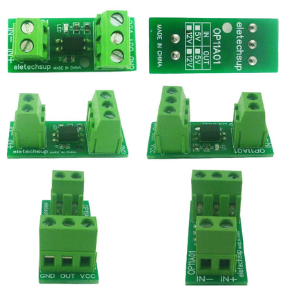OP11A01 3-24V NPN PNP Signal Mutual Converter Logic Level Isolator for Arduino MEGA PI Nano V3 PLC RS485 Digital IO Module