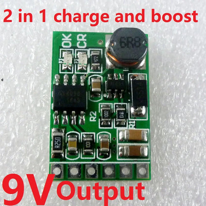 DD05CVSA 6W 5V 6V 9V 12V UPS mobile power Diy Board Charger & Step-up DC DC Converter Module for 18650 lithium battery