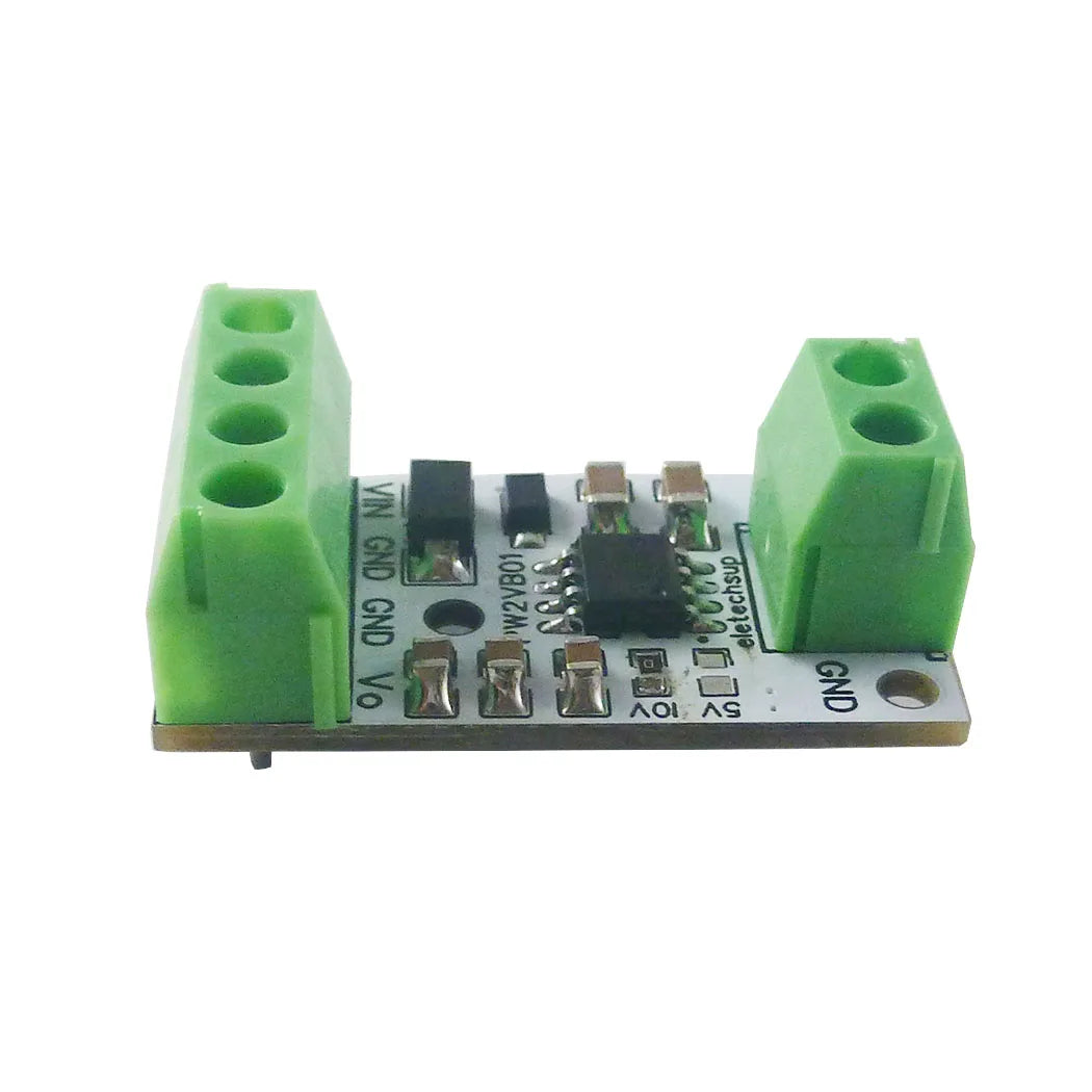 PW2VB01 0-5V/0-10V Frequency to Voltage Module PWM to DAC Converter PLC MCU FPGA Analog IO Expansion Board Signal Generator