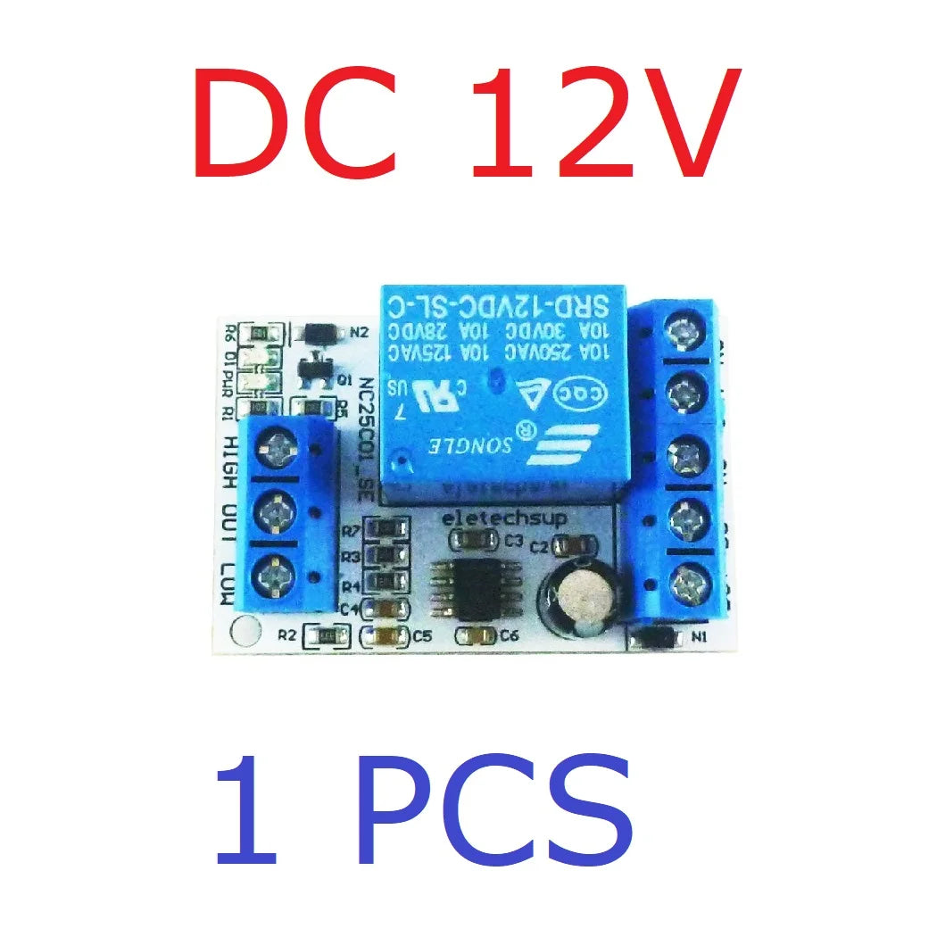 NC25C01 DC 5V 12V Multifunction Automatic Water Level Controller Up Down Tank Automatic Liquid Supply/Drainage Controller