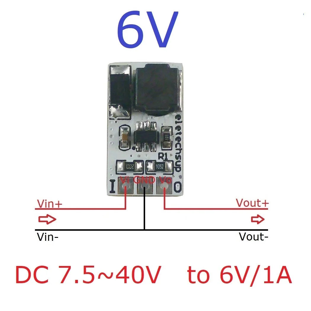 DD4012SA mini DC-DC Converter Buck Voltage Regulator IN DC 5-40V OUT 3V 3.3V 4V 5V 6V 7.5V 9V 12V replace AMS1117 7805 lm2596 DD4012SA