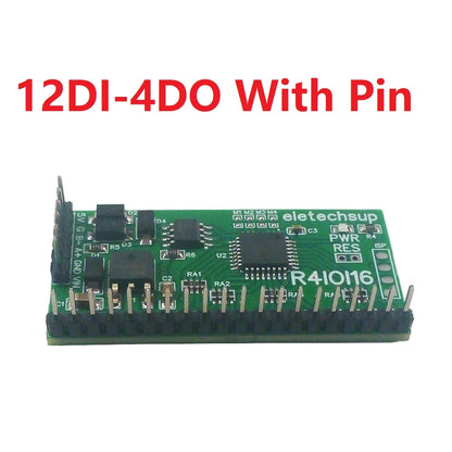 R4IOI16 16DI/16DO/8DI-8DO/4DI-12DO/12DI-4DO Modbus Rtu Digital IO RS485 2.54mm Pin Core Board for Arduino ESP32 ESP8266 PLC Smart Home