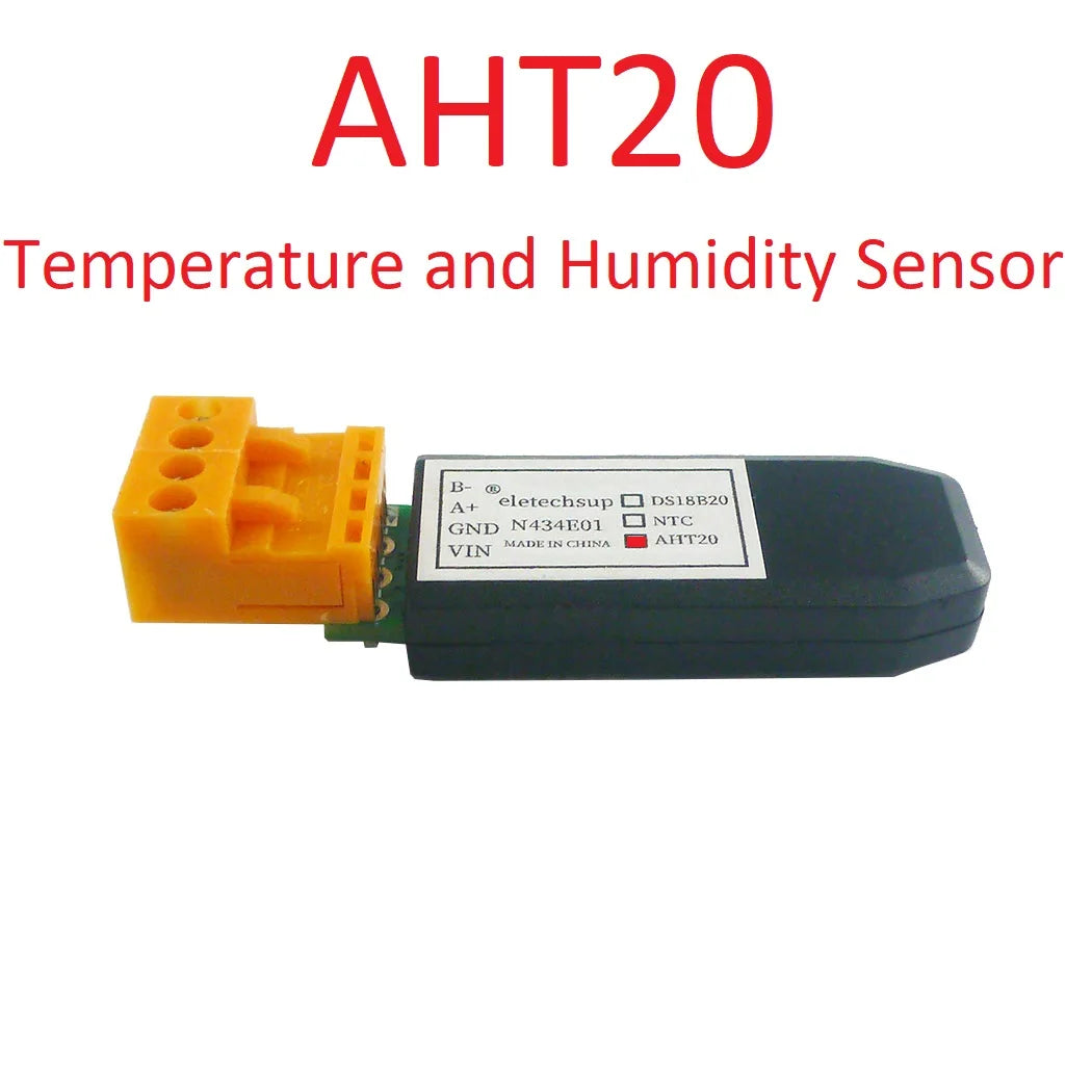 N434E01 Temperature and Humidity Transmitter Detection Sensor Module Modbus DS18B20/NTC/AHT20 replace SHT20 SHT30 RS485 Analog Signal