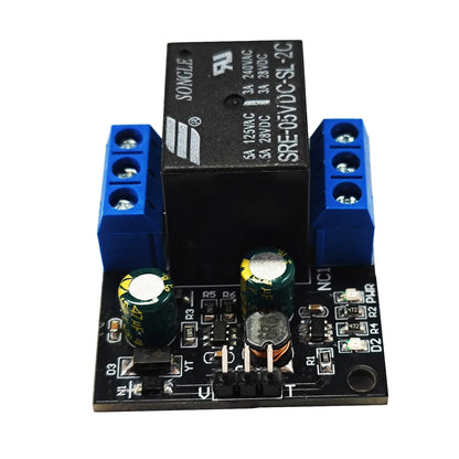 DR26F01  DC 9V 12V 24V 36V 5A Flip-Flop Self-locking DPDT Relay Module Bistable Double Swords and Double Throws Switch Board