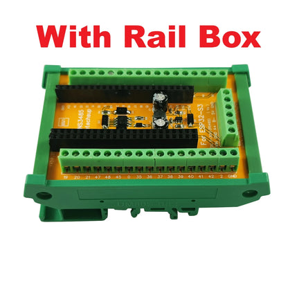DNS3485 ESP32 S3 WiFi BLE RS485 485 BUS Expansion Board 2.4G Smart Home DIY Controller DIN Rail Module for Arduino IOT Simple PLC