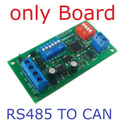 CAN4A02 2-Way Transparent Data Transmission Module CAN 2.0 CAN to RS485 RS232 RS422 CANBUS Serial Protocal Converter