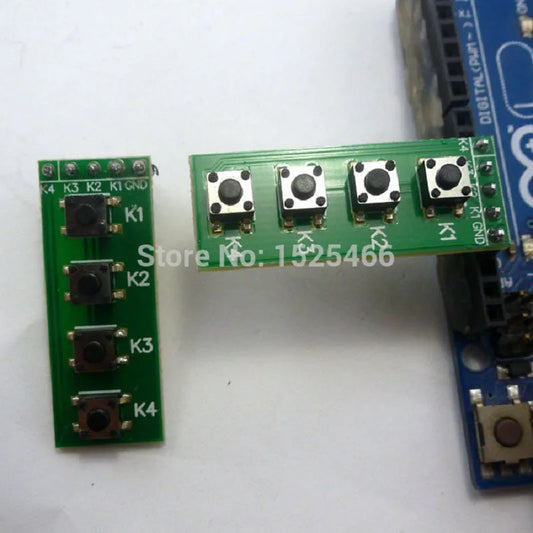 TB371 4 key mcu keyboard Matrix for Arduiuo  MEGA2560 DUE button  banana pi Breadboard switch FPGA CPLD STM32