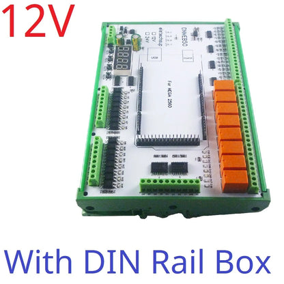 DNMEB50 16AI-16DI-16DO 4-20MA Current 0-5V/10V/30V Voltage Dry Wet Contact MOS RS485 Relay MEGA2560 R3 Expanding Board for Arduino PLC