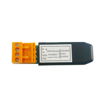 N434E01 Temperature and Humidity Transmitter Detection Sensor Module Modbus DS18B20/NTC/AHT20 replace SHT20 SHT30 RS485 Analog Signal