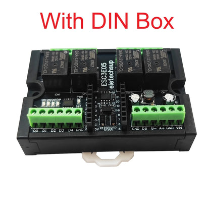 ESC3E05 RISC-V SOC Wi-Fi BLE Development Board ESP32 C3 Super Mini RS485 Relay Expansion Module for Arduino Smart Home IOT Simple PLC