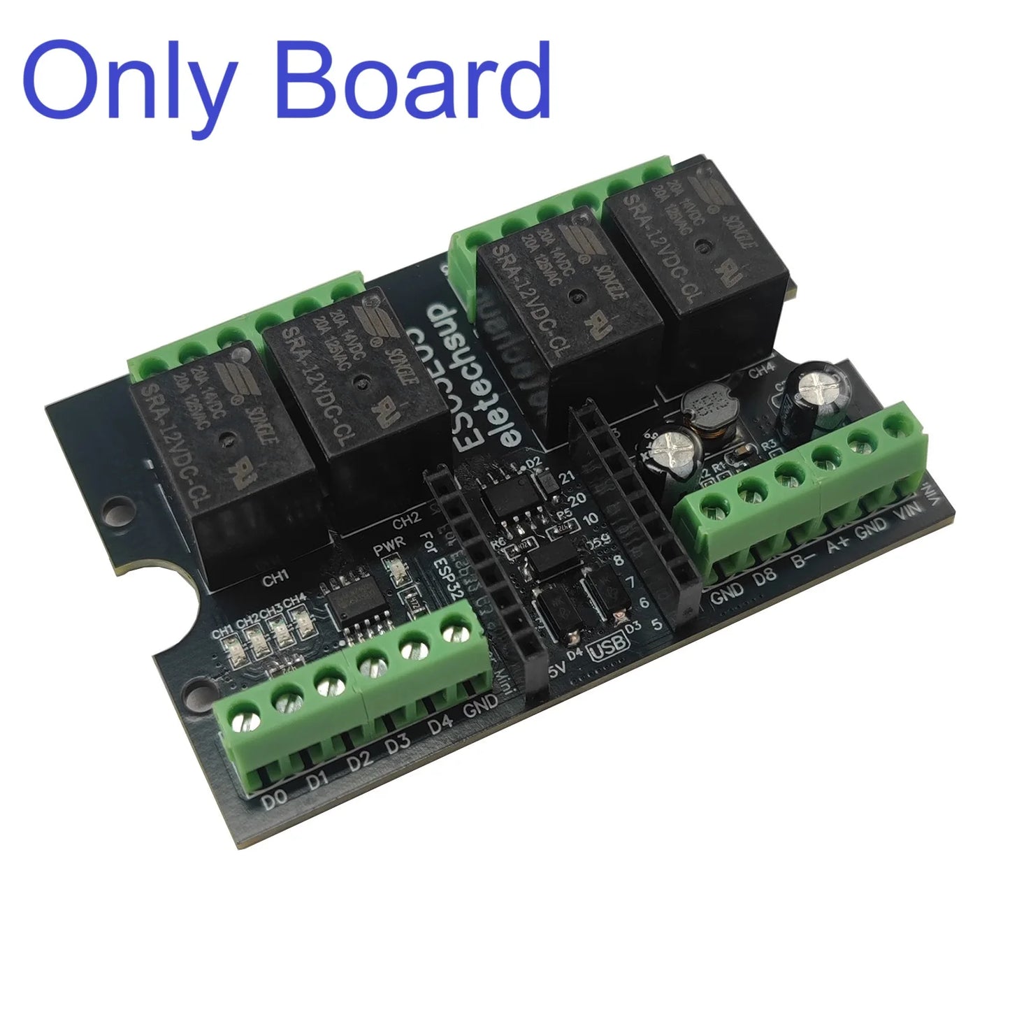 ESC3E05 RISC-V SOC Wi-Fi BLE Development Board ESP32 C3 Super Mini RS485 Relay Expansion Module for Arduino Smart Home IOT Simple PLC