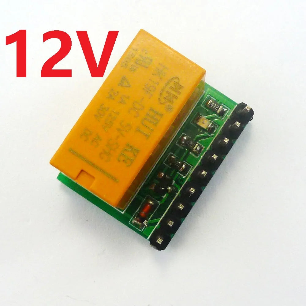 DR21A01 DR21B01 DR21C01 DR2101 DC 5V 12V DPDT Signal Relay Module Dual Channel selector switch Board for LED MCU Motor Toy car boat model aircraft