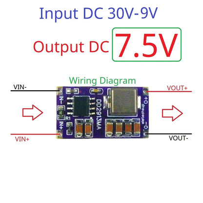 DD2913MA 3A Synchronous Step-Down Regulator OVP OCP OTP SCP DC-DC Buck Converter 4.5V-30V to 3V 3.3V 4.2V 5V 6V 7.5V 9V 12V