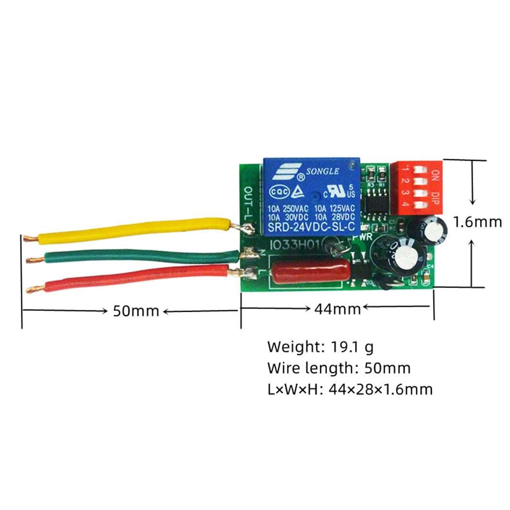 IO33H01 AC 110V 220V Simple Time Delay Relay Timer Relay Switch 1-480Min Adjustable Controller
