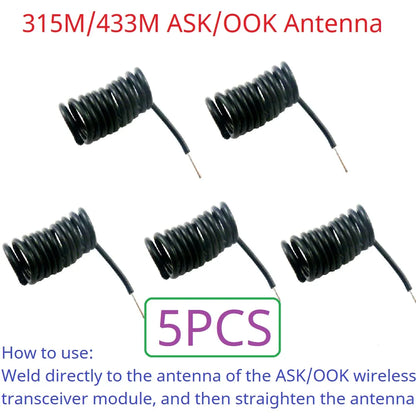 RFCE001 Mini 2CH 433M UHF Wireless Receiver PT2262 2264 EV1527 Decoder ASK OOK Learning Fixed Code Decoding Module Smart Home Automation