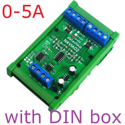 N4VIA02 Multifunctional RS485 Ammeter & Voltmeter 0-30V Voltage & 0-5A Current Measurement Module Modbus RTU