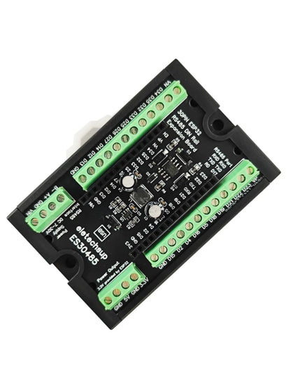 ES30485 Expansion Board DC 7-30V Power Input 5V 3.3V Output RS485 ESP32 Din Rail Mounting  for WIFI BT IOT MQTT HTTP Smart Home DIY