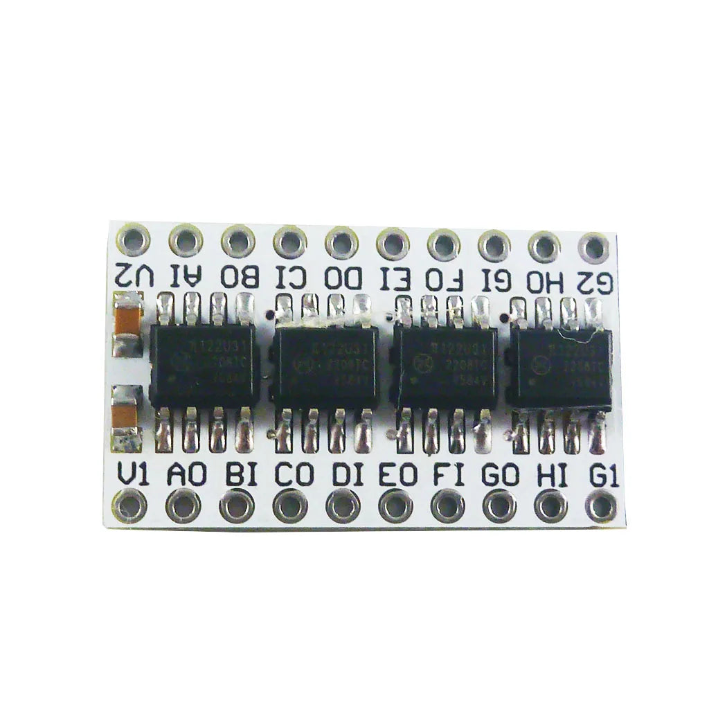 OPDIA02 OPDIB04 OPDIC08 DC 3.3V 5V 2/4/8Ch 3000Vrms 150Kbps Digital Isolators TTL LvTTL Level Converter Module