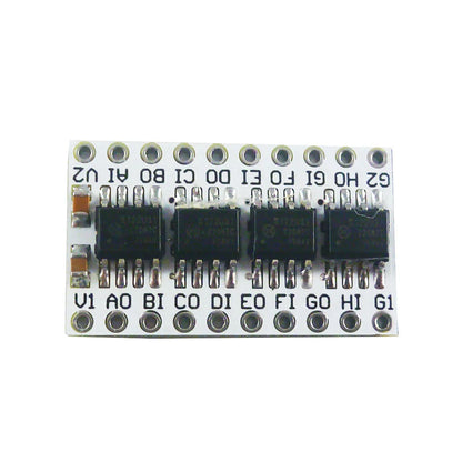 OPDIA02 OPDIB04 OPDIC08 DC 3.3V 5V 2/4/8Ch 3000Vrms 150Kbps Digital Isolators TTL LvTTL Level Converter Module