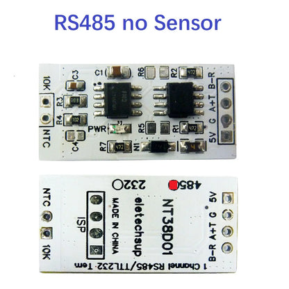 NT38D01 1k-100K Resistance to RS485 RS232(TTL) Converter 10K 3950 NTC Thermistor Temperature Acquisition Module