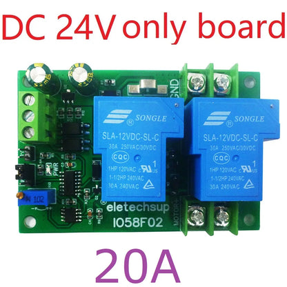 IO57E02 IO58F02 DC 12V 24V Brushed Motor Forward Reverse Controller Overload Overcurrent Short Circuit Overheat Protector Module