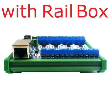 ETHUB18 1 to 8 Ethernet Network RJ45 to 8 Port RS485 HUB Converter for UDP TCP Modbus TCP RTU MQTT HTTP PLC Configuration Software