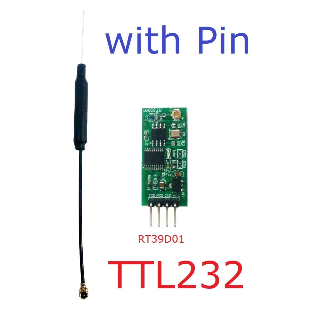 RT39D01 UART TTL RF Wireless Serial Port Transceiver Module 2.4G IPEX Antenna for Arduiuofor  MEGA2560 STM32 Board