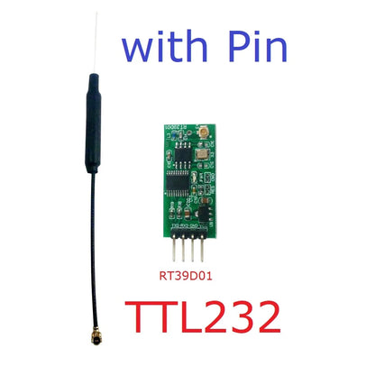 RT39D01 UART TTL RF Wireless Serial Port Transceiver Module 2.4G IPEX Antenna for Arduiuofor  MEGA2560 STM32 Board