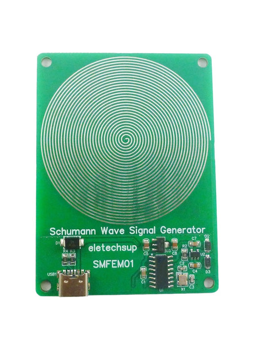 SMFEM01  Mini 7.83Hz Pure Sine Wave Schumann Resonances SR Signal Generator Earth Resonance Wave Booster