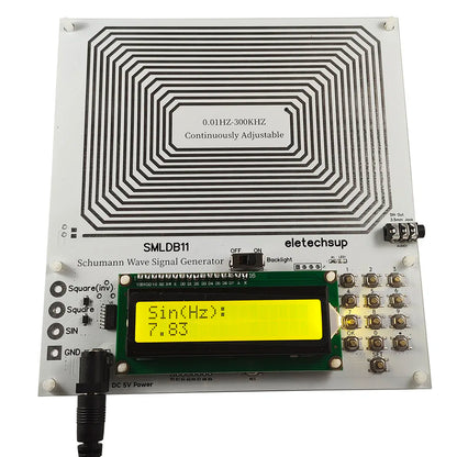 SMLDB11 7.83Hz PRO Version 0.01Hz~300KHz Continuously Adjustable Schumann Resonance Pulse Square Wave Generator Esolfeggio Frequencies