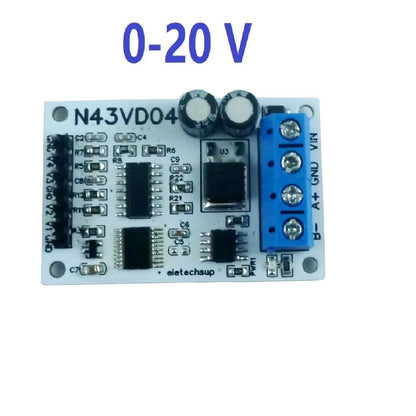 N43IC04 4-20MA/0-5V/0-10V 4ch Current/Voltage Analog Acquisition RS485 Modbus RTU ADC Module
